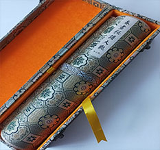 建湖书画装裱案例